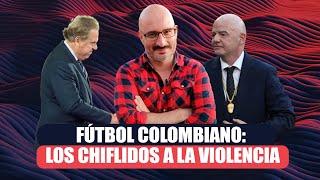 Fútbol colombiano: los chiflidos a la violencia