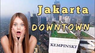 JAKARTA 4K DRONE, JAKARTA DOWNTOWN | this is a jakarta capital city of indonesia 