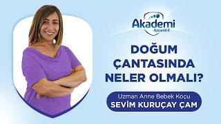 Doğum Çantasında Neler Olmalı? "Uzm. Anne Bebek Koçu Sevim Kuruçay Çam"