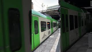 Beautiful S Bahn | Dortmund | #deutschebahn #train #green #greentravel #shorts #germany 