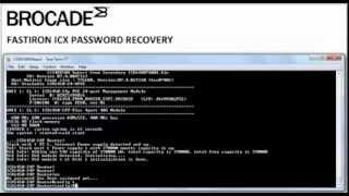 Recuperare parolă Brocade (FastIron ICX)