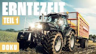 Erntezeit - Multitalente in der Maisernte - Teil 1 (LANDWIRTSCHAFT DEUTSCHLAND, GPS-Ernte,Traktoren)