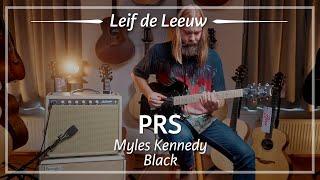 PRS Myles Kennedy Black played by Leif de Leeuw | Demo