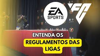 EAFC 24  - REGULAMENTO DAS LIGAS NO MODO CARREIRA