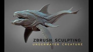 Zbrush Sculpting Time Lapse, Zbrush Tutorial