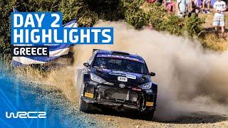 WRC2 Day 2 Highlights | WRC EKO Acropolis Rally Greece 2024