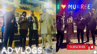 New Vlog Unplanned Trip to Murree with Friends | Winters 2024 | AD Vlogs | Pakistan Vlog |