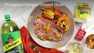 Pineapple Ginger Glazed Ham