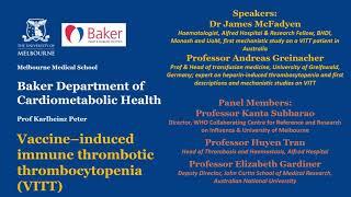 Vaccine-induced immune thrombotic thrombocytopenia (VITT) Webinar 09.09.21