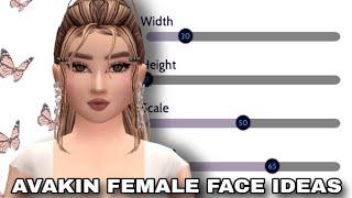 Avakin Female Face Ideas | Avakinlife Face Ideas | Avakinlife Face Creation