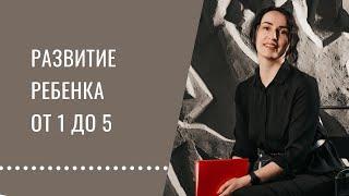 Что нужно для развития ребенка от 1 года до 5 лет. Шпаргалка для мамы, база развития