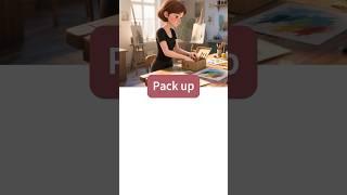 Useful phrases "Pack up" Daily Coversations #vocabulary #englishspeaking #english #englishlearning