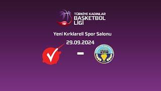 Kırklareli BLDi Kırklareli Fen Bilimleri - Lidya Garden City Turgutlu Belediyespor TKBL 3.Hafta