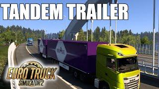 TANDEM TRAILER - Beyond The Baltic Sea - KOUVOULA to UPSALA - ETS2 Career - 102