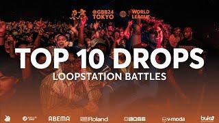 Top 10 Battle Drops | GRAND BEATBOX BATTLE 2024: WORLD LEAGUE | Loopstation Category