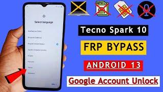 Tecno Spark 10 FRP Bypass Android 13 | Tecno KI5Q FRP Lock Unlock | Google Account Bypass Without PC