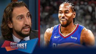 FIRST THINGS FIRST | Nick Wright "on-fire" Clippers exec "disappointed" Team USA replaced Kawhi