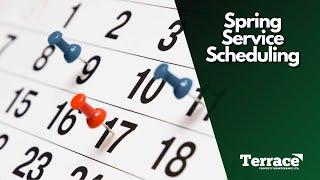 Spring Cleanup Schedule