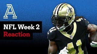 LIVE NFL Week 2 recap: Chiefs beat Bengals, the Saints go off again, the Ravens letdown, and more