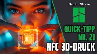 3D printing + NFC? How to make your prints INTERACTIVE! | Quick Tip #21