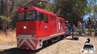 Australia Day Run - Castledare Miniature Railway | Trainanatic