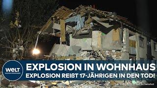 MEMMINGEN: Schwere Explosion in Wohnhaus - 17-Jähriger tot, Ursache unklar