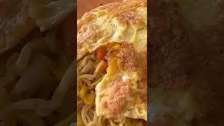 Day 59 Fasting Menu : fried veggies noodles with fried eggs #pastatime #food #shortsvideo