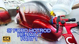 Sata Jet X 5500 RP 1.3cc Review: Limited Edition Spray Gun for 37 Ford Hotrod | TonysRefinishing.com