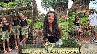 DISNEY WORLD VLOG | DAY 1: ANIMAL KINGDOM...WE SURPRISED THE GIRLS BIG!!!!!!!!!!!!!