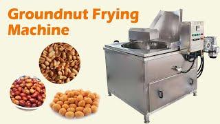 Peanut Frying Machine For Frying Groundnut, Chin Chin, Nuts, Meat, Puffed Food