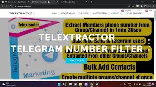 Unlimited Telegram Channel Member Adder || Telextractor.online || +919977713198