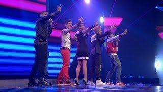 DSDS 2012 -  Top 05 Show Gruppensong "Don't Wanna Go Home" von Jason Derulo