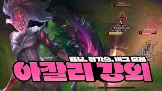 아칼리 잡기술, 콤보, 버그 활용 강의 【AKALI TIP】