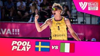 Åhman/Hellvig vs. Cottafava/Nicolai - Pool Play Highlights | Gstaad 2024 #BeachProTour