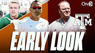 EARLY LOOK: Texas Longhorns vs Texas A&M Aggies For SEC Title Game Berth | Sarkisian vs Elko