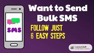 8 Easy steps to  Send Bulk SMS through Android bulk sms sender