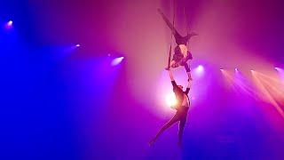 Incredible Ice Aerialists perform at Javier Fernandez's Revolution On Ice