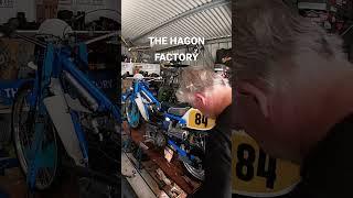 Hagon #motorcycle #speedway #motorcycleracing #fabrication #machining #motorcyclerestoration