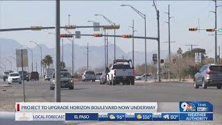 Project to upgrade Horizon Boulevard starts Monday