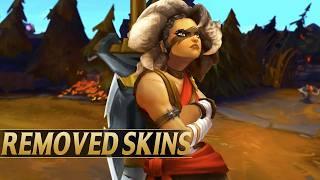 RIOT REMOVED THOSE SKINS FROM THE GAME - League of Legends