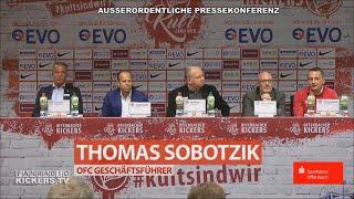 PK ZUR VORSTELLUNG VON THOMAS SOBOTZIK ALS OFC-GESCHÄFTSFÜHRER