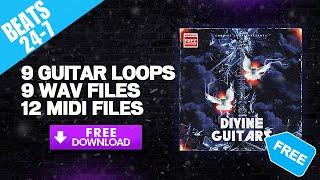 FREE Guitar Loops Kit "Divine Guitars" Free Guitar Sample Pack 2023 / Royalty Free Guitar Samples