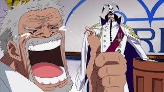 Garp is proud of Luffy and Sengoku is mad at him - One Piece English Sub [4K UHD]