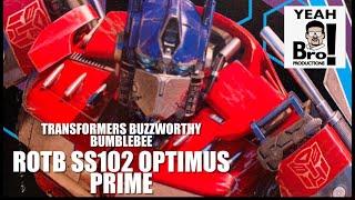 Transformers Buzzworthy Bumblebee Studio Series 102 Rise Of The Beast Optimus Prime review