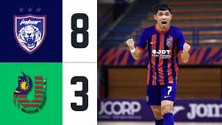 Johor Darul Ta'zim 8-3 Malaysian University | Highlight