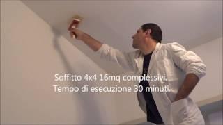 Tinteggiatura tutorial completo (Parte 4): tinteggiare il soffitto.