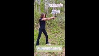 Actress Yasemin Allen, Who Was With American Cops, Practiced Shooting