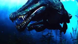 Dive into Prehistory: Submerged World of Swimming #Dinosaurs #HDR #4K