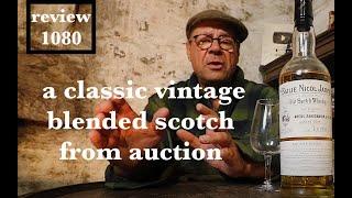 ralfy review 1080 -Bailie Nicol Jarvie Blended Scotch @ 40%vol: (Auction Vintage)