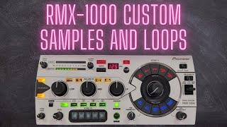 Pioneer RMX-1000 Loading Samples and Loops